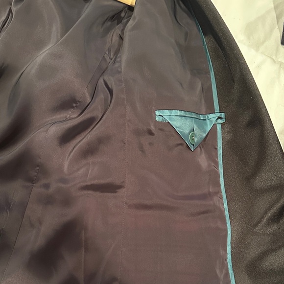 J. Crew Parke Red Tartan Blazer with Black Satin Lapel - size 4 - Picture 5 of 6